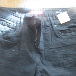 M B X Men's Black Slim Fit Jeans 32x32 NWT!